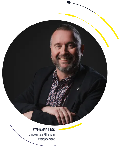 STEPHANE FLOIRAC - Dirigeant d Millenium Développement, constructeur de bâtiment